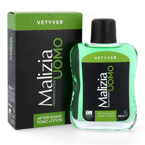 malizia uomo vetyver after shave